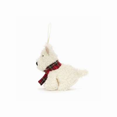 Jellycat Munro Scottie Decoration Hond | HN1798430